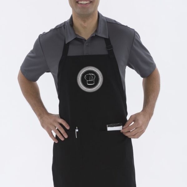 A100 -  ATC PREMIUM COTTON FULL LENGTH APRON WITH POCKETS Thumbnail