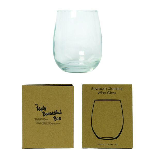 ROWBECK 550 ML. (18 FL. OZ.) STEMLESS WINE GLASS Thumbnail