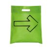 NW2942 - Debco Small Non-Woven Cut-Out Handle Tote Thumbnail