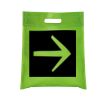 NW2942 - Debco Small Non-Woven Cut-Out Handle Tote Thumbnail
