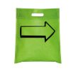 NW2942 - Debco Small Non-Woven Cut-Out Handle Tote Thumbnail