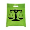 NW2942 - Debco Small Non-Woven Cut-Out Handle Tote Thumbnail