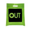 NW2942 - Debco Small Non-Woven Cut-Out Handle Tote Thumbnail