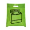 NW2942 - Debco Small Non-Woven Cut-Out Handle Tote Thumbnail