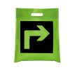 NW2942 - Debco Small Non-Woven Cut-Out Handle Tote Thumbnail