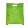 NW2942 - Debco Small Non-Woven Cut-Out Handle Tote Thumbnail