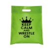 NW2942 - Debco Small Non-Woven Cut-Out Handle Tote Thumbnail
