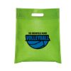 NW2942 - Debco Small Non-Woven Cut-Out Handle Tote Thumbnail