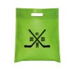 NW2942 - Debco Small Non-Woven Cut-Out Handle Tote Thumbnail