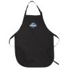 A100 -  ATC PREMIUM COTTON FULL LENGTH APRON WITH POCKETS Thumbnail