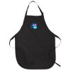 A100 -  ATC PREMIUM COTTON FULL LENGTH APRON WITH POCKETS Thumbnail