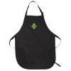 A100 -  ATC PREMIUM COTTON FULL LENGTH APRON WITH POCKETS Thumbnail
