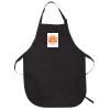 A100 -  ATC PREMIUM COTTON FULL LENGTH APRON WITH POCKETS Thumbnail