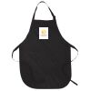 A100 -  ATC PREMIUM COTTON FULL LENGTH APRON WITH POCKETS Thumbnail