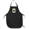 A100 -  ATC PREMIUM COTTON FULL LENGTH APRON WITH POCKETS Thumbnail