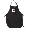 A100 -  ATC PREMIUM COTTON FULL LENGTH APRON WITH POCKETS Thumbnail
