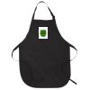 A100 -  ATC PREMIUM COTTON FULL LENGTH APRON WITH POCKETS Thumbnail