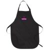 A100 -  ATC PREMIUM COTTON FULL LENGTH APRON WITH POCKETS Thumbnail