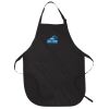 A100 -  ATC PREMIUM COTTON FULL LENGTH APRON WITH POCKETS Thumbnail