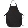 A100 -  ATC PREMIUM COTTON FULL LENGTH APRON WITH POCKETS Thumbnail